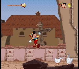 Pinocchio (Japan) In game screenshot